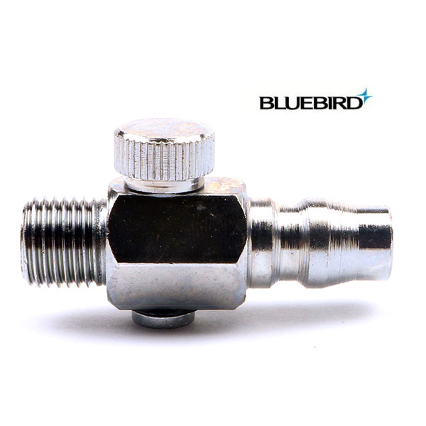 블루버드 에어조절기 PM20 PT 1_4 에어 니플 공기 압력 조절 밸브 닛플 2,200원