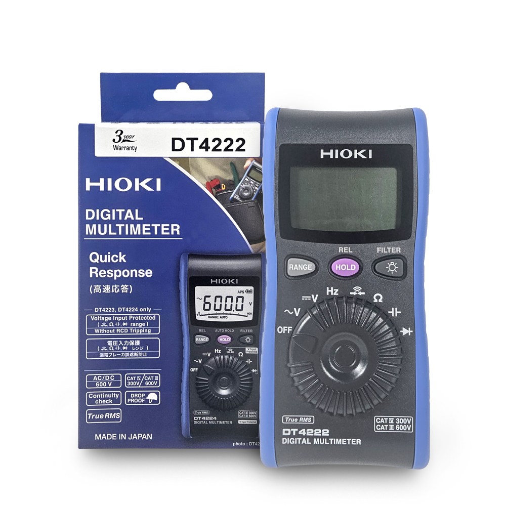 미성 히오키 DT4222-20 디지털 멀티미터 테스터기 전류 전압 전기 측정용 149,300원