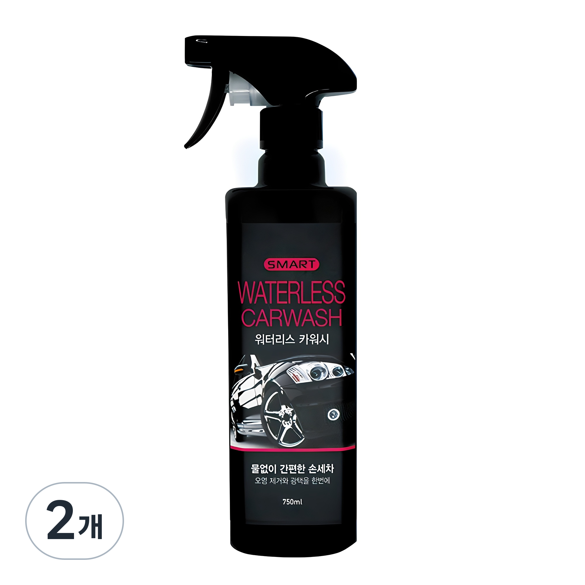 카렉스 스마트 워터리스 카워시 물왁스, 750ml, 2개 8,400원