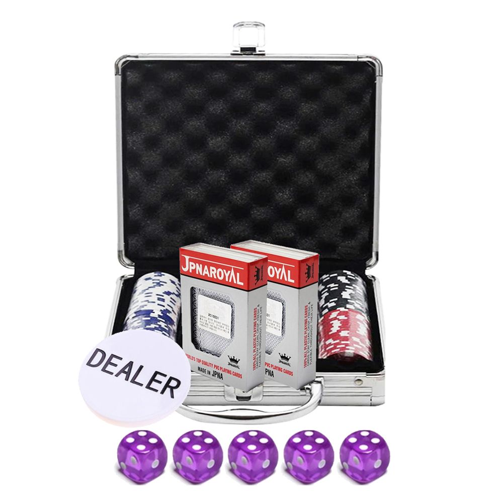 다싸몰 컬러칩 100p + JPNA 카드 2p + 딜러칩 + 보라주사위 5p 세트 22,140원
