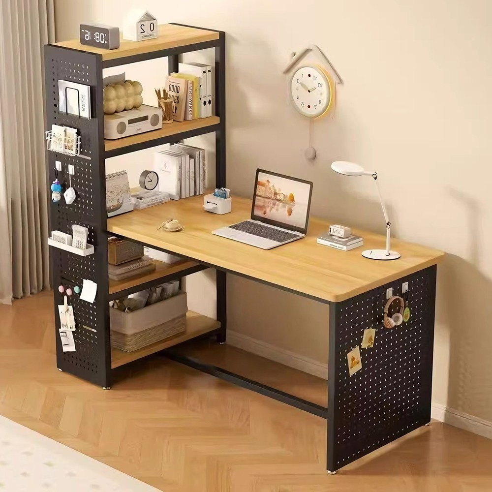 일체형 책장 책상 세트 고등학생 공부 책상 수납형컴퓨터책상 전면 사무용 책상 250,200원