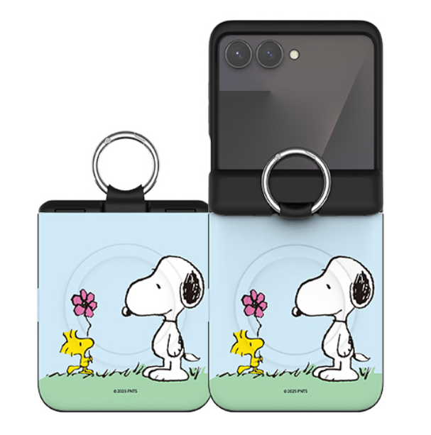 Z플립7 스누피 피크닉 오토 힌지 맥세이프 호환 마그네틱 카드2장 도어 범퍼케이스 TRY 29,800원