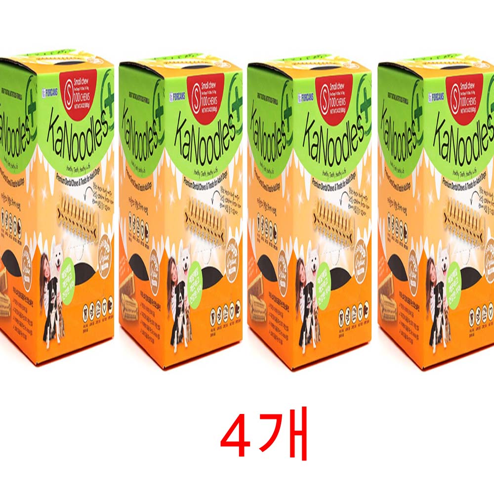 포켄스 카누들 필로팩 s 100p 소형견 덴탈 양치 강아지껌 4개 109,900원