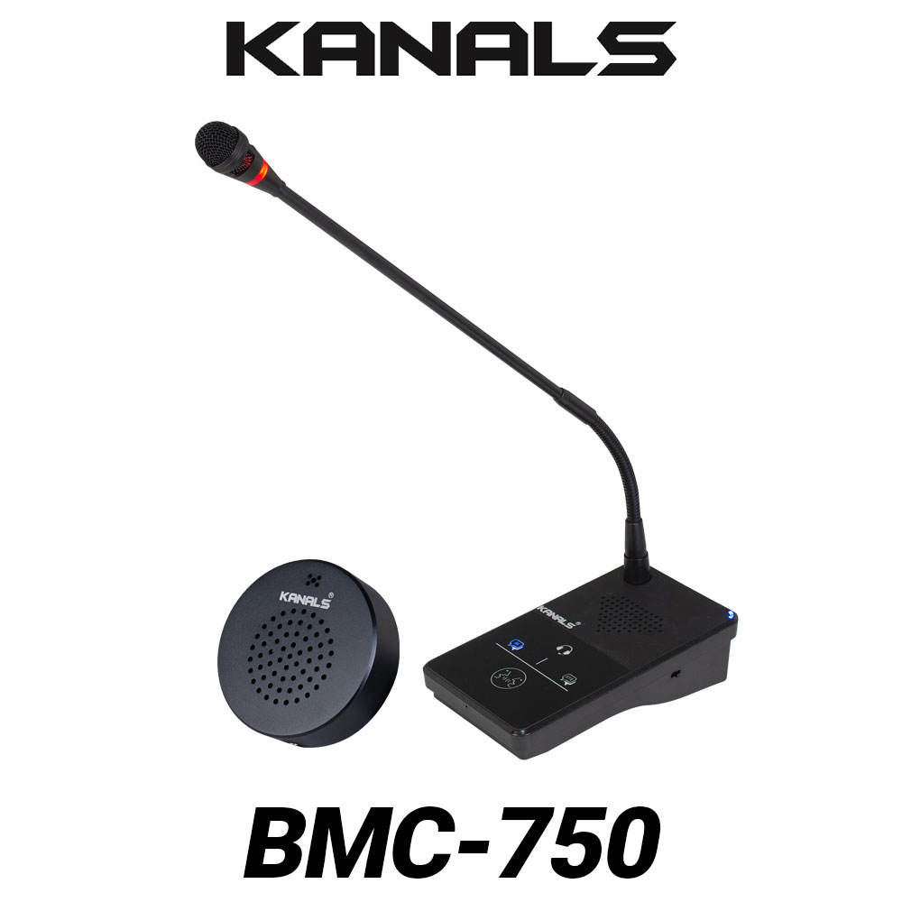 카날스 BMC-750 비대면 마이크 안내 매표소 창구 관공서 요양병원 구즈넥 스피커 내장 양방향 마이크 258,720원