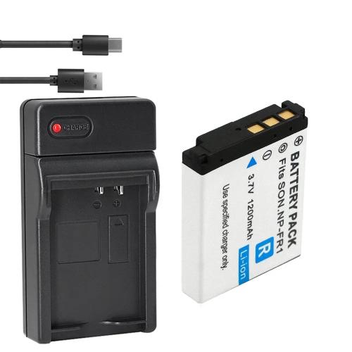 소니 NP-FR1 배터리 충전기 DSC P100 P200 P150 P120 T30 G1 V3 T50 F88 P100L P100LJ P100PP P100R P 1200mAh 카메라 22,050원