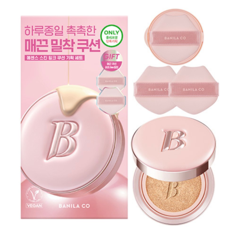 바닐라코 에센스 스킨 핑크 쿠션 12g 본품+리필+퍼프2개 40,110원