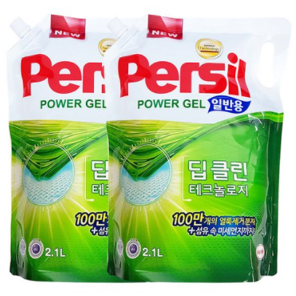 퍼실 파워젤 일반용 리필 2.1L, 2.1L, 2개 20,800원