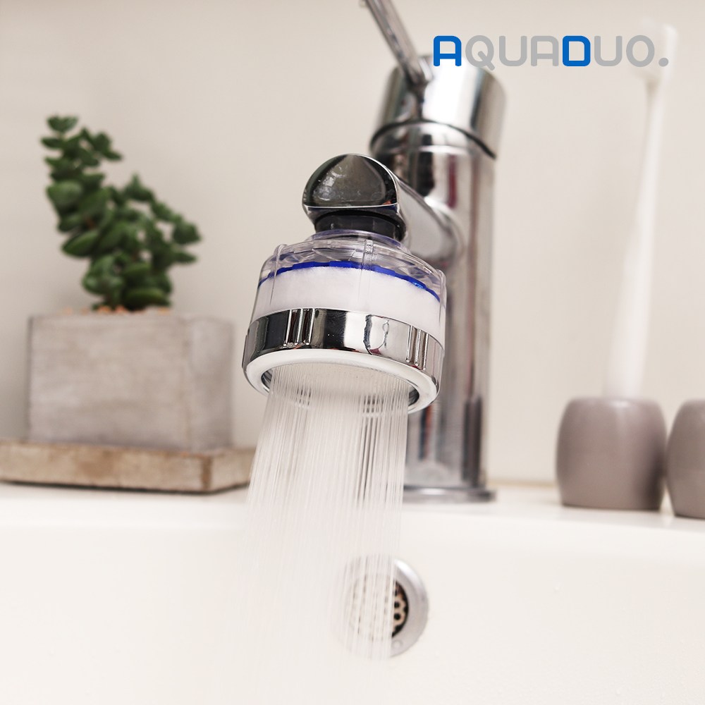 아쿠아듀오 SF-1000ss 세면대 정수헤드+녹물필터6EA 37,600원