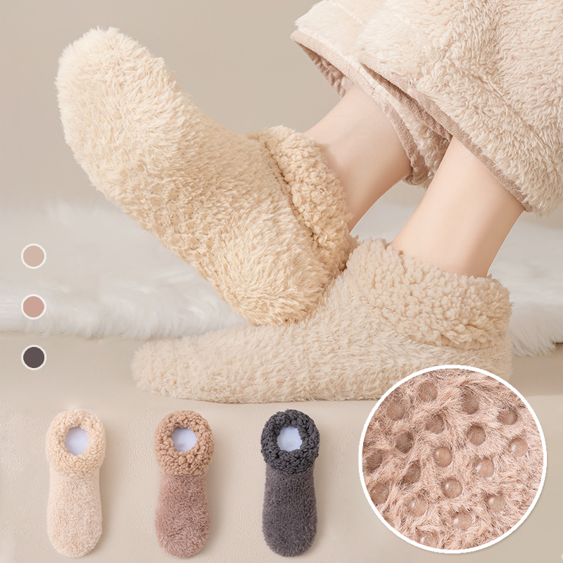 콜콜러브 수면양말 털빠짐 없음 압박감 없는 감싸기 미끄럼 방지 코랄플리스 보온 털양말 짧은 양말 3종 6,800원