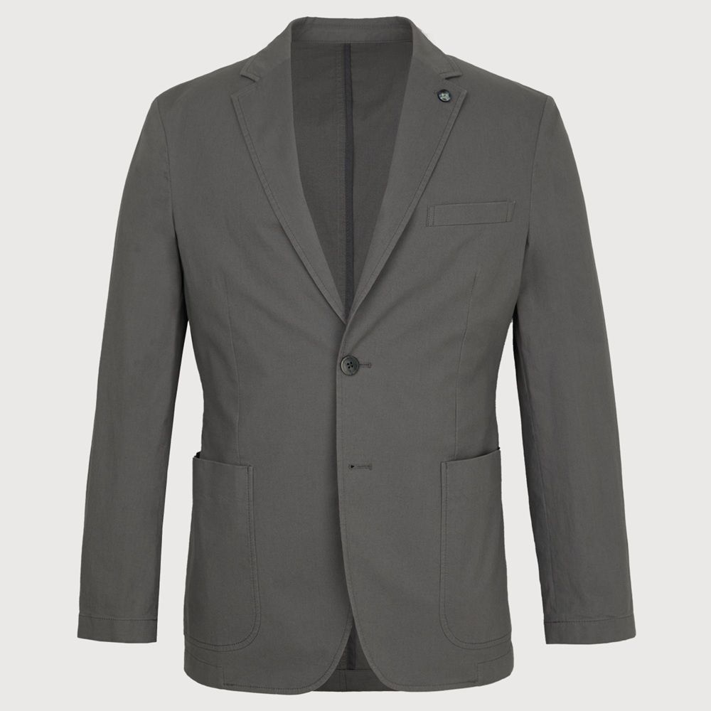 인디안 [26년 봄 최저가] 고급 면혼방 스판 가먼트 워싱 콤비 캐주얼자켓 MIKFU5S1361BC 180,000원