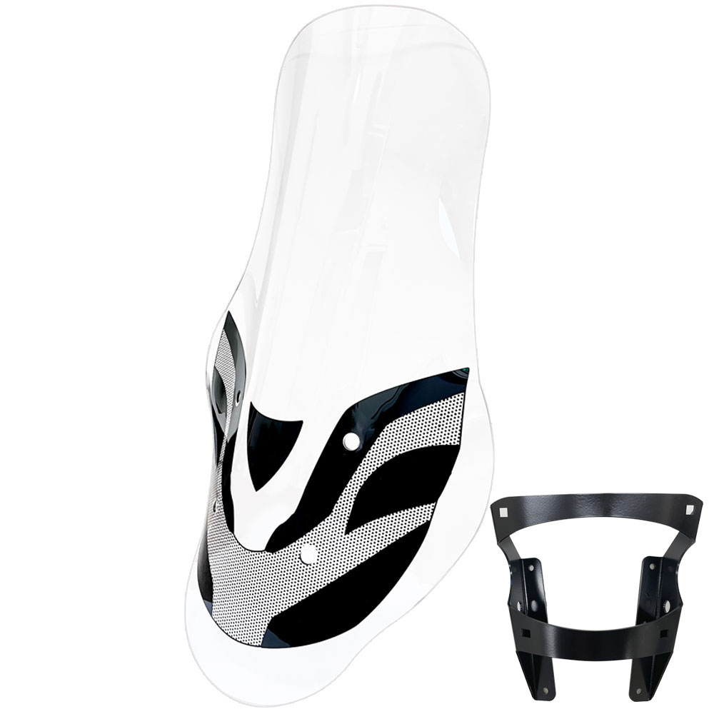 바이크핏 NMAX 125 윈드스크린 84cm 브라켓 세트25-26 호환 바람막이 투명 쉴드, 1세트 120,000원