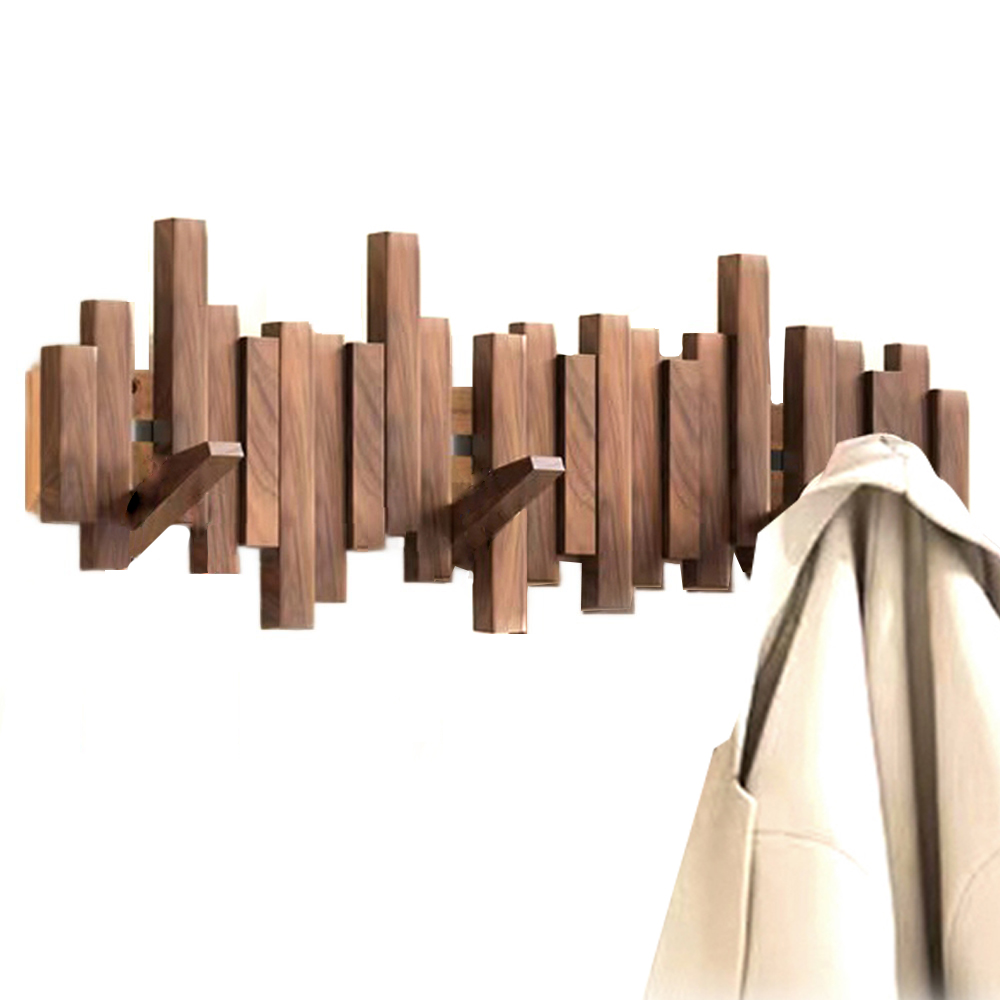 라라공방 모던 인테리어 8구 벽옷걸이, 월넛우드, 1개 36,970원