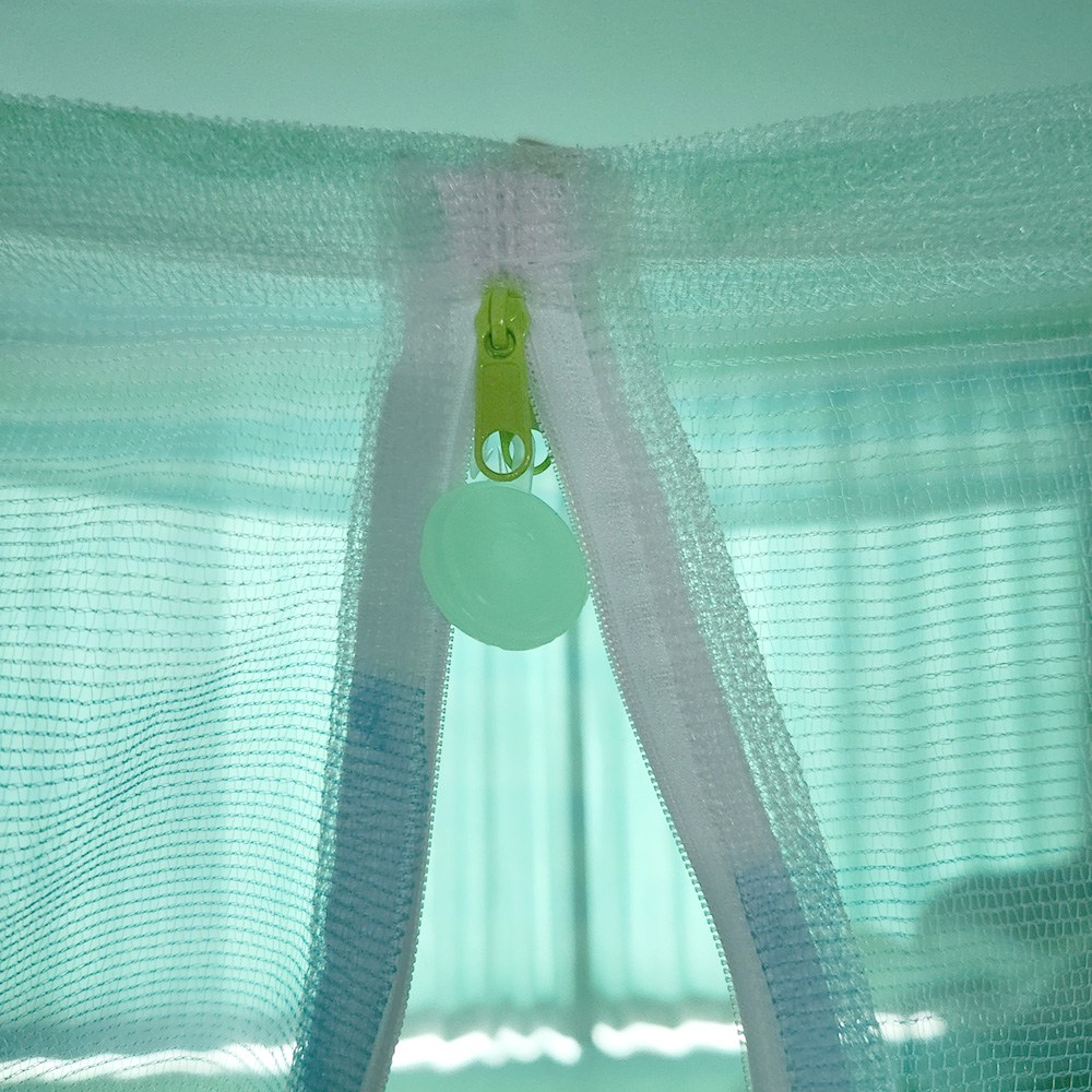 지웰리빙 지퍼 출입문 모기장 사각 침대 국산대형모기장(설치부자제포함), 화이트 33,500원