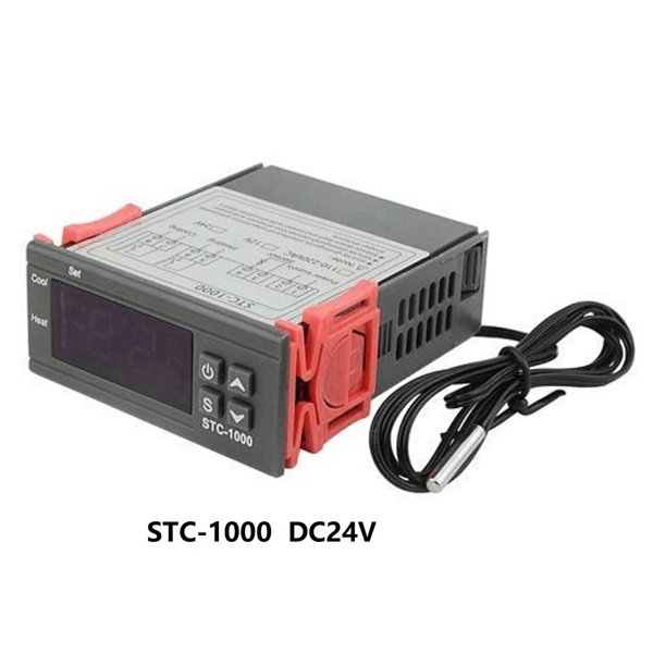 인큐베이터 온도 컨트롤러 조절기 릴레이 가열 냉각 12V 24V 110V 220V 용 STC 1000 LED 디지털 12,300원