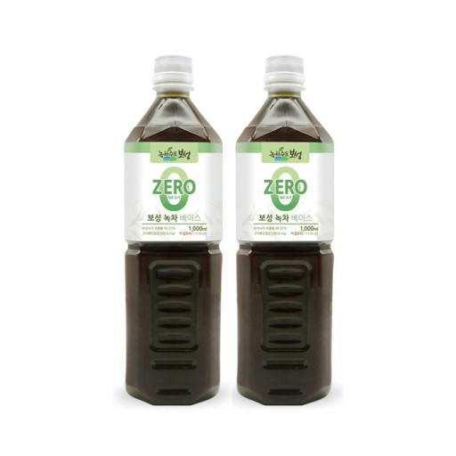 아크바 제로슈가 보성 녹차 베이스 1000ml 2개 그린티 45,000원