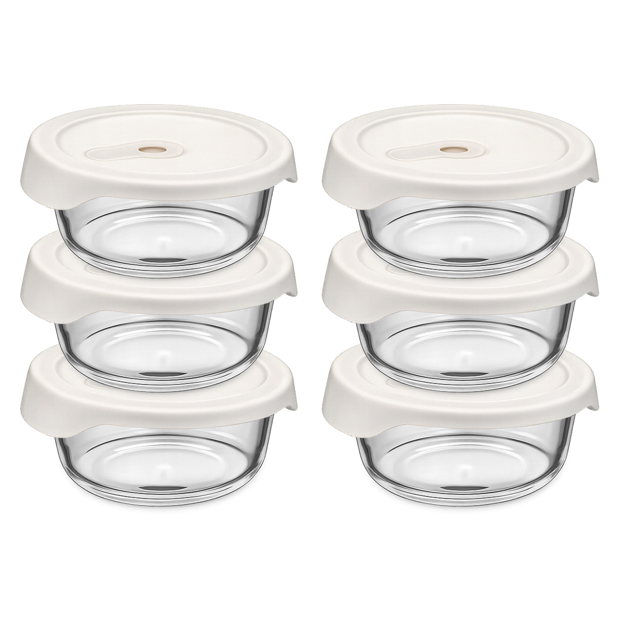 발룬피니 내열강화유리 오븐렌지 밥용기 원형 20,220원