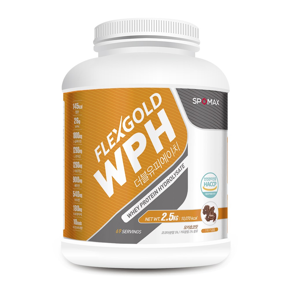 스포맥스 WPH 더블유피에이치 가수분해유청단백질 2.5kg, 2.5kg, 1개 160,000원
