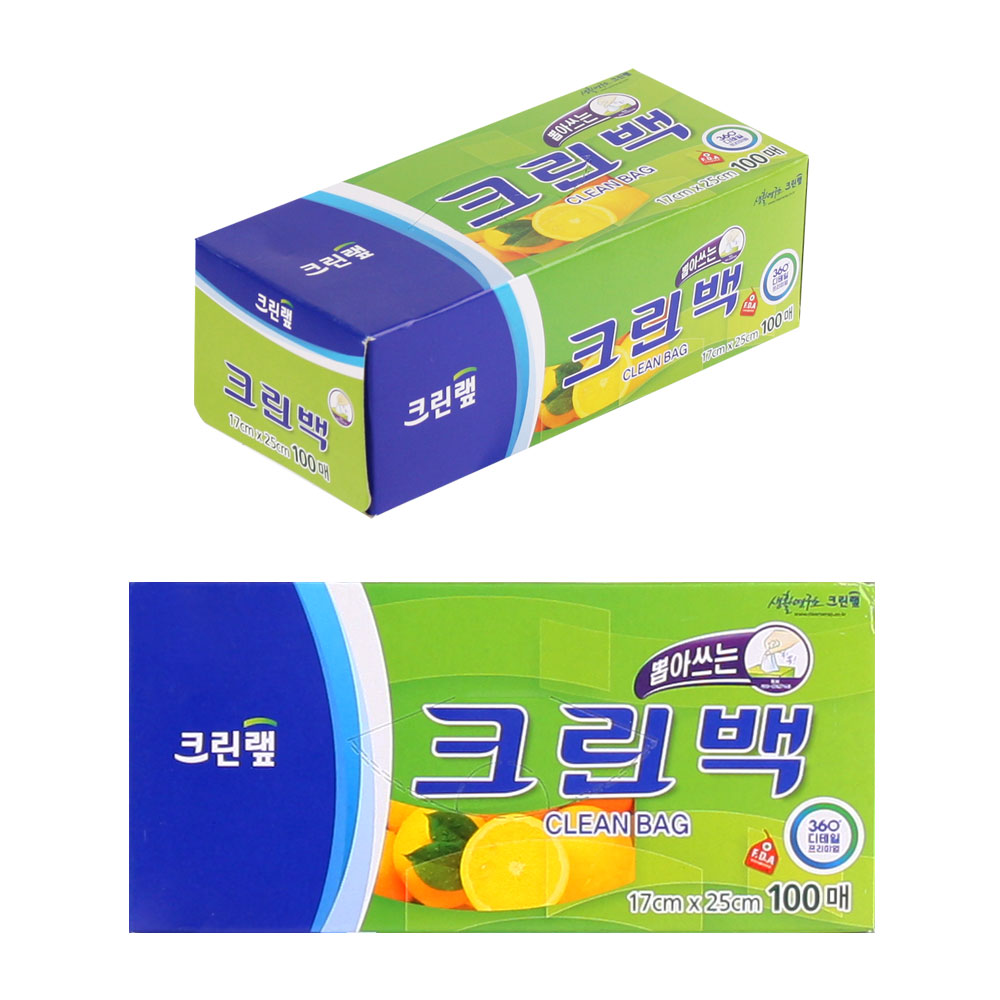 크린백 100매 17cm*25cm 10,800원