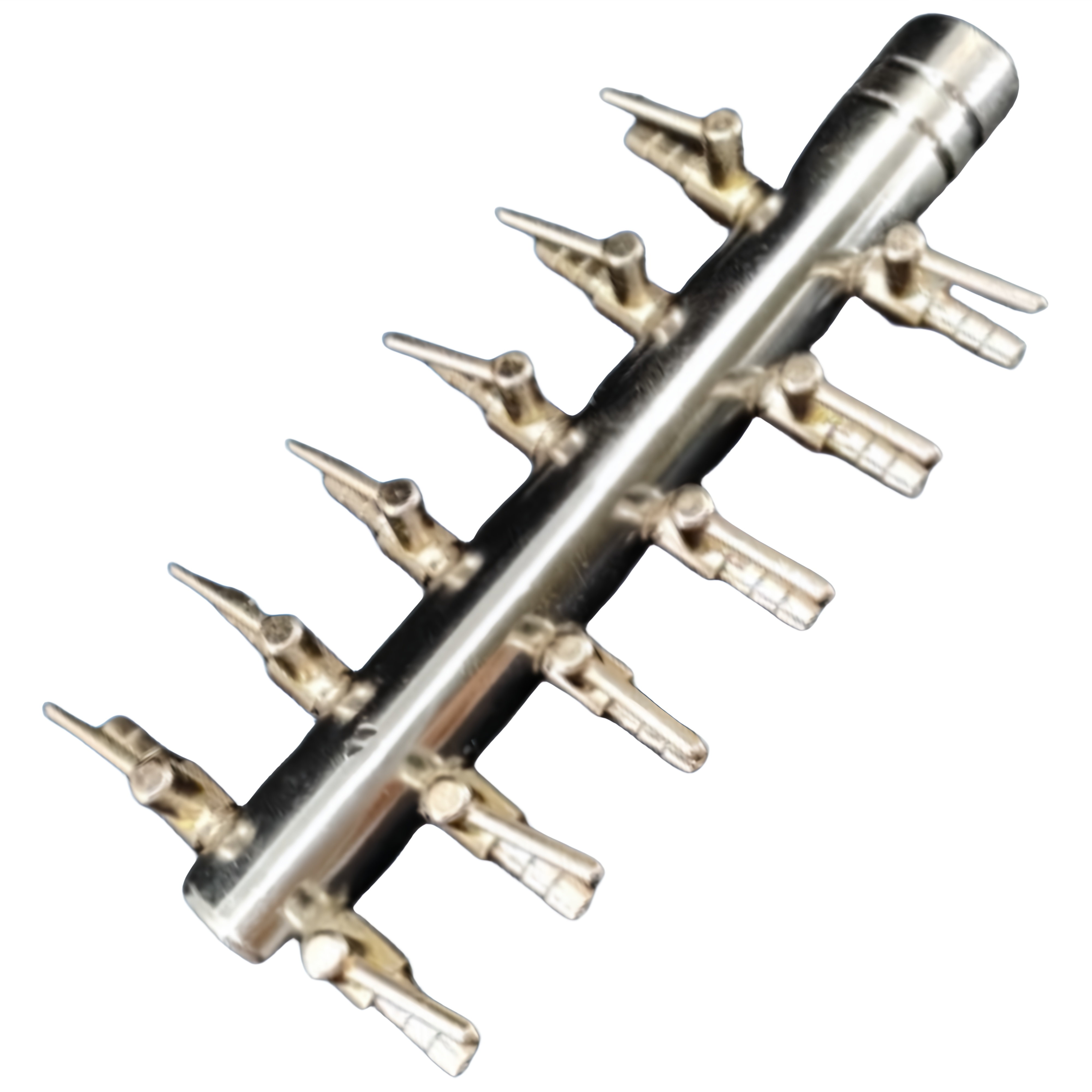 국산 브로와용 알루미늄 분배기 4 6 8 10 12 14 16 18 20분지 4mm호스 산소조절, 1개 26,500원