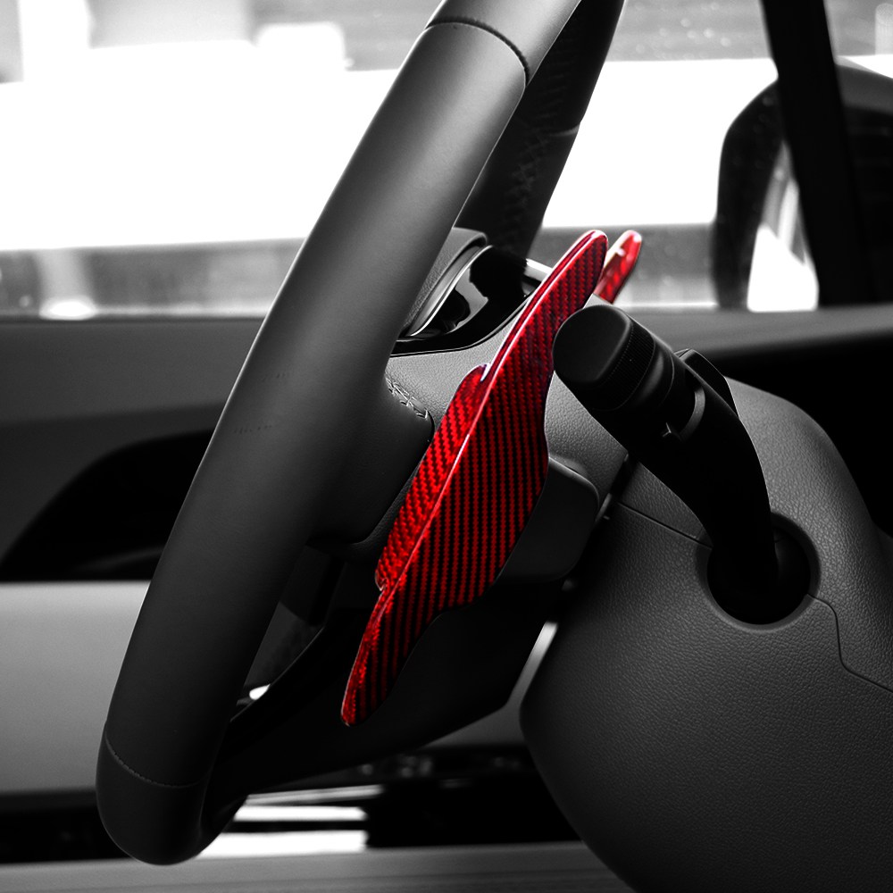 더블랙 호환 4세대 카니발 KA4 튜닝 용품 패들쉬프트 연장킷 리얼 카본 98,600원