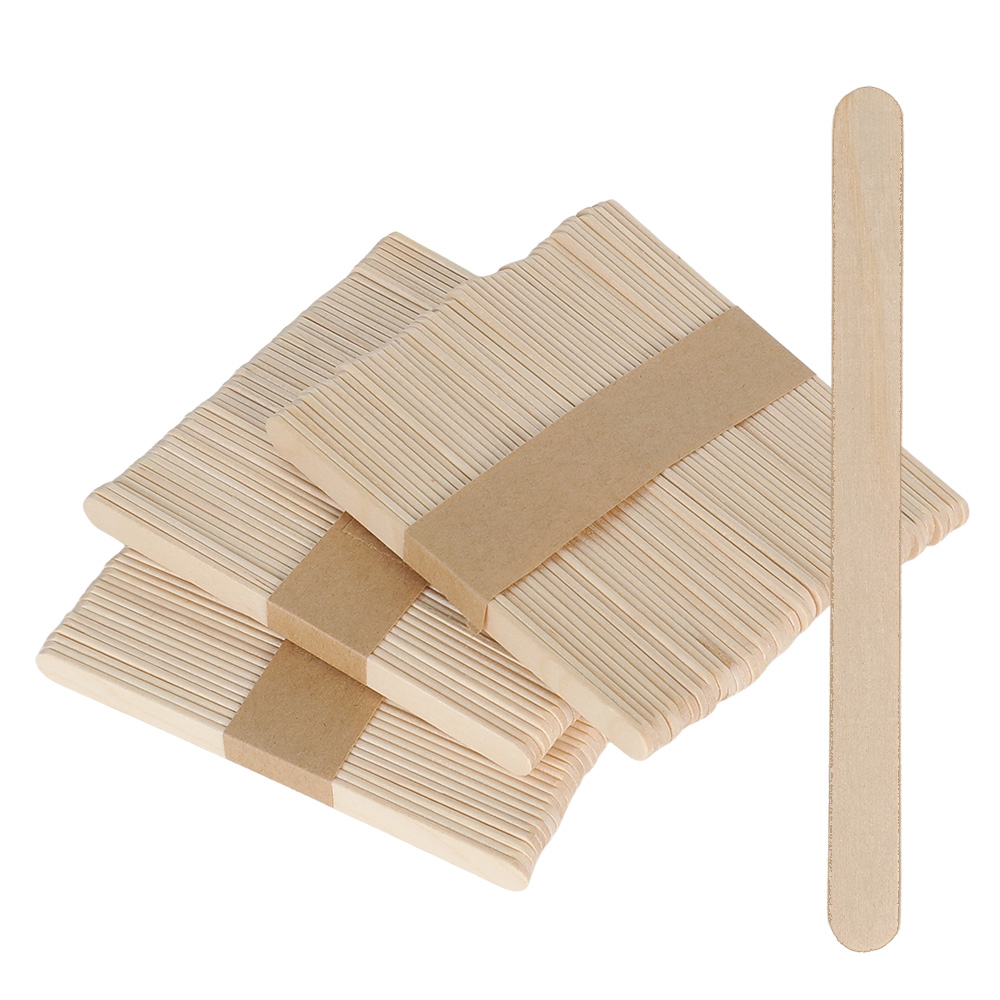 일회용 나무스틱 50입 아이스크림 디저트 하드 막대 커피스틱 왁싱막대 700원