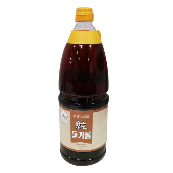 가득찬식품 들기름100% 1.8L 1개, 1개, 1.8L, 현재가 25,700원