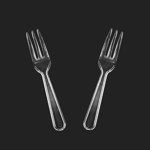 HC1 세발미니포크 95mm 벌크포장 투명 10,000개 169,900원