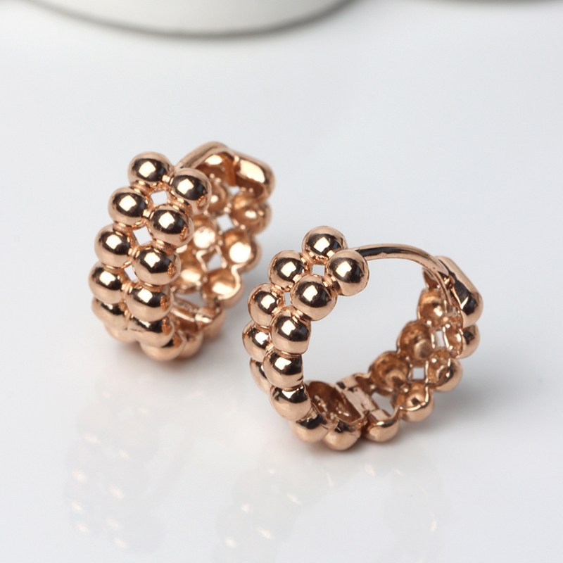 오로프 전체 14K 금 투라인볼 원터치 링귀걸이 368,820원