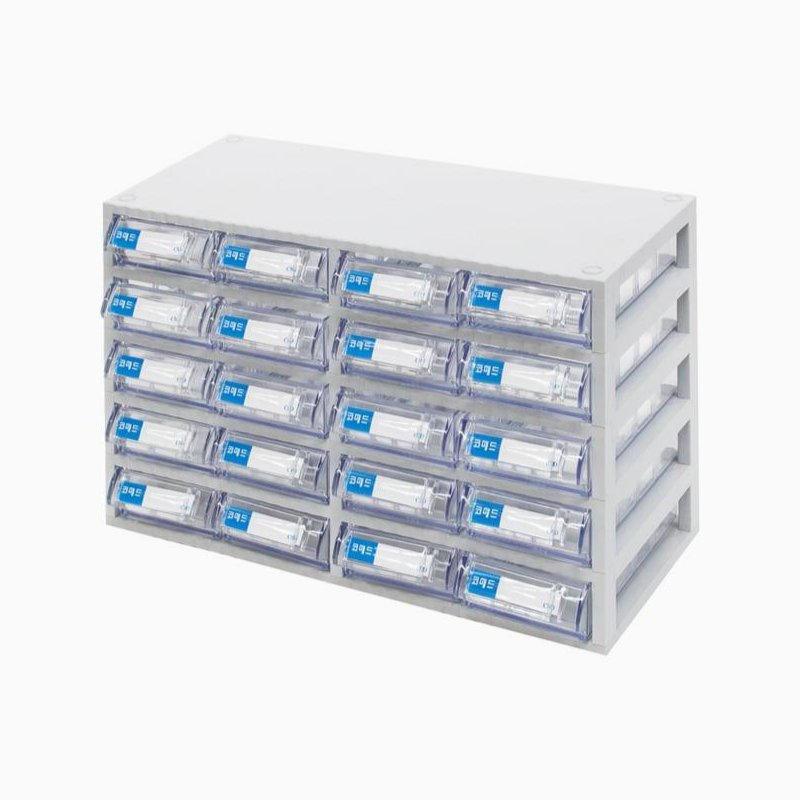 코메드 CMD-501 멀티박스 20칸 투명서랍장 22,500원