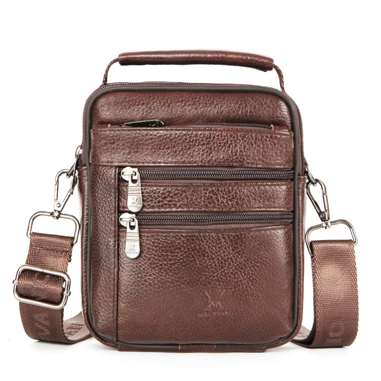 밀레바노 남성 소형 가죽가방 크로스백 MV-7505 캐주얼 데일리 숄더백 29,000원
