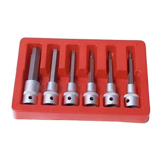 세신 1/2 롱 육각비트소켓세트 6PCS 육각렌치 임팩 복스알 6각 헤드복스세트 34,600원