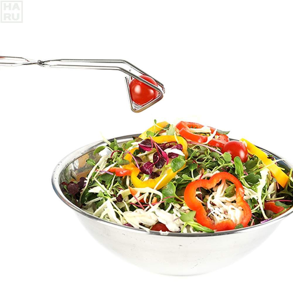 국산 스텐 삼각집게 핀셋 조리용 주방 집게 32cm 튀김집게 모서리삼각집게 스테이크집게 샐러드야채집게 예쁜샐러드집게 18,090원