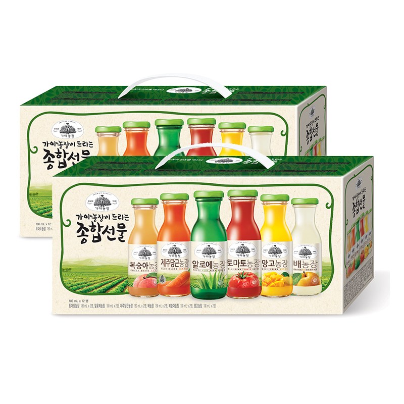 가야농장 주스 6종 종합선물세트 15,800원