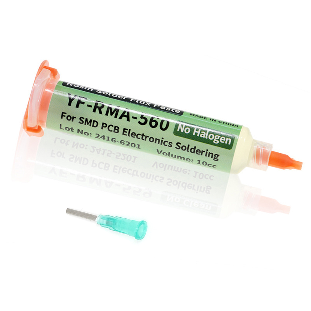 주사기 솔더 플럭스 페이스트 납땜 인두 솔더링, 1개, YF-RMA-560 6,500원