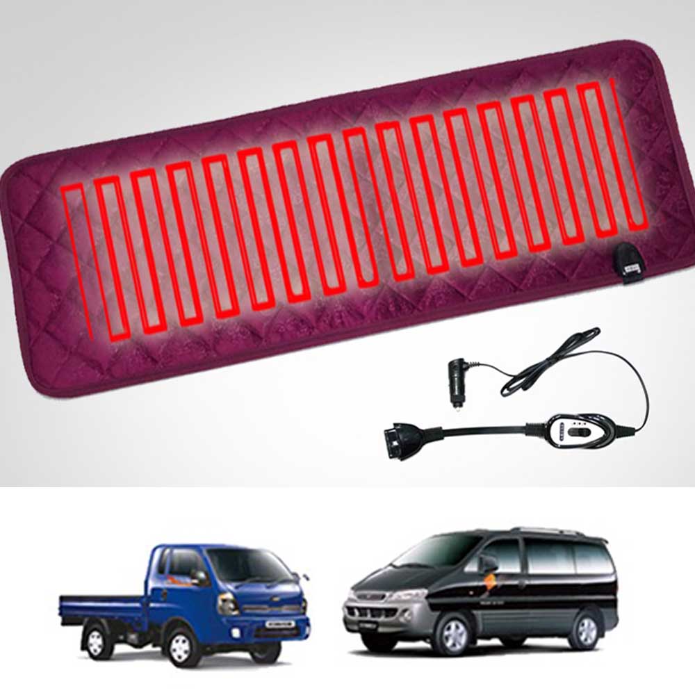 극세사 승합 화물 전기 온열매트 12V 포터 차박 캠핑, 1개 30,000원