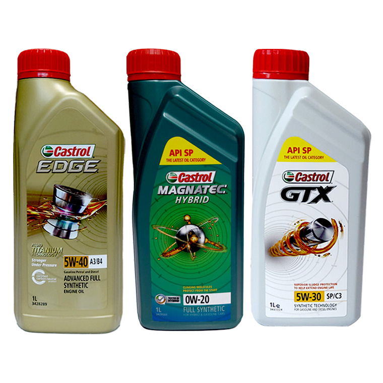 캐스트롤 엣지 마그내틱 GTX 5W-40 0W-20 5W-30 1리터 (가솔린,디젤,하이브리드 승용차용) 7,500원