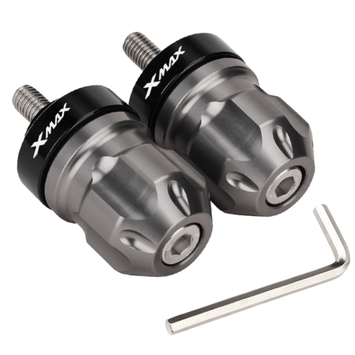 CHEKIS XMAX 고중량 핸들발란스 오토바이 핸들 진동감소, 1개, 티탄 38,000원