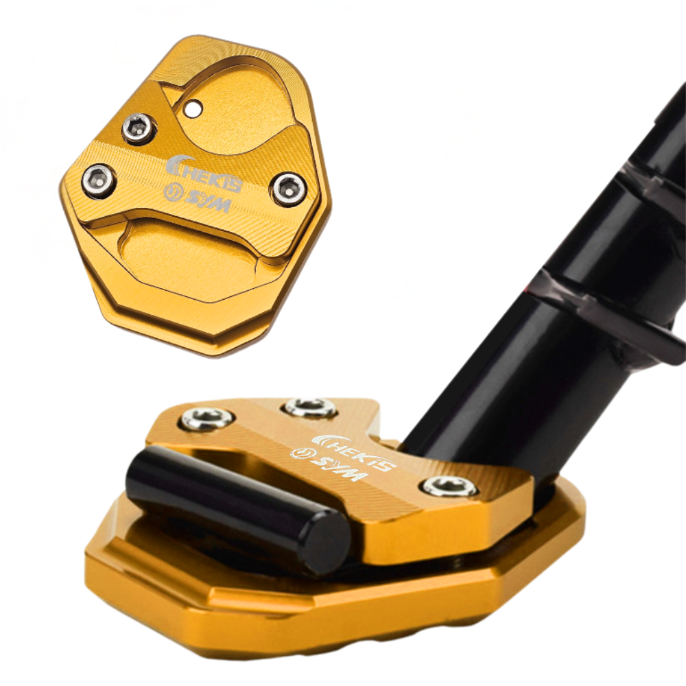 CHEKIS SYM 크루심 조이맥스 보이저 사이드스탠드클립 신형타입 스탠드클립, 골드, 1개 20,000원