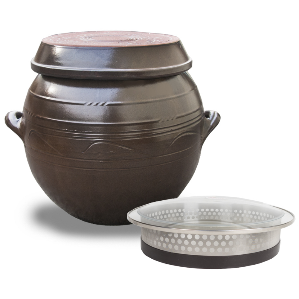 장수옹기 숨쉬는 옹기 항아리 소금 오미자 막걸리 된장 장독대, 1개 63,000원