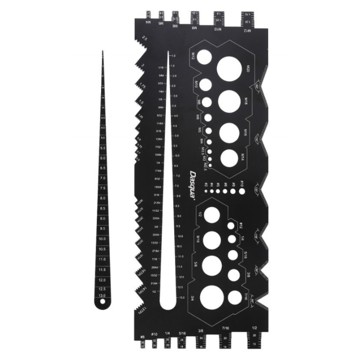 다스쿠아 볼트게이지 테퍼게이지 각도자 구멍측정 다용도 측정자 29,900원