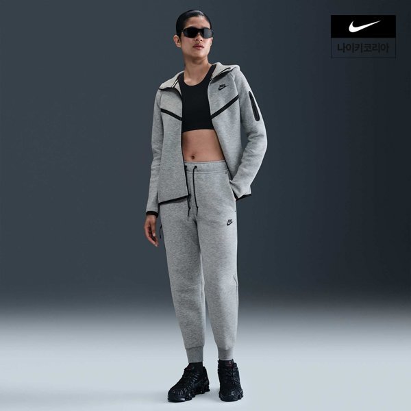 [국내백화점] 나이키 우먼스 스포츠웨어 테크 미드 조거 트레이닝 바지 긴바지 팬츠 107,950원