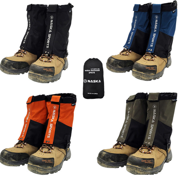 (주)에이스샵 프리미엄 숏 스패츠(파우치포함) 사계절 발토시 아웃도어 심마니 각반, 블루 18,900원