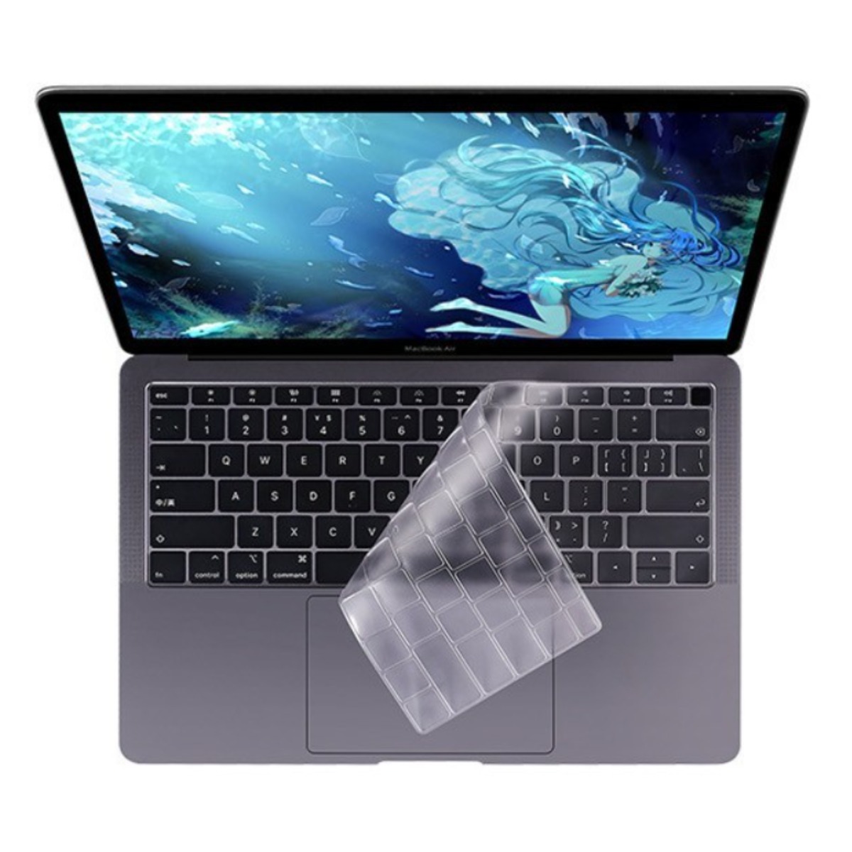 와이즈 맥북 에어 프로 투명 키스킨, 1개 9,900원