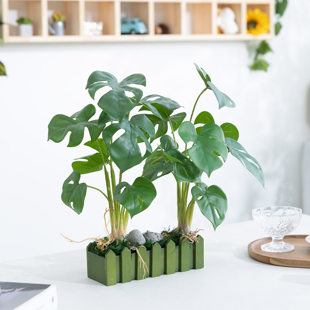초록 공기정화 조화식물 울타리 화분 set 43cm 인테리어 실내 장식 테이블 꾸미기 소품 31,820원