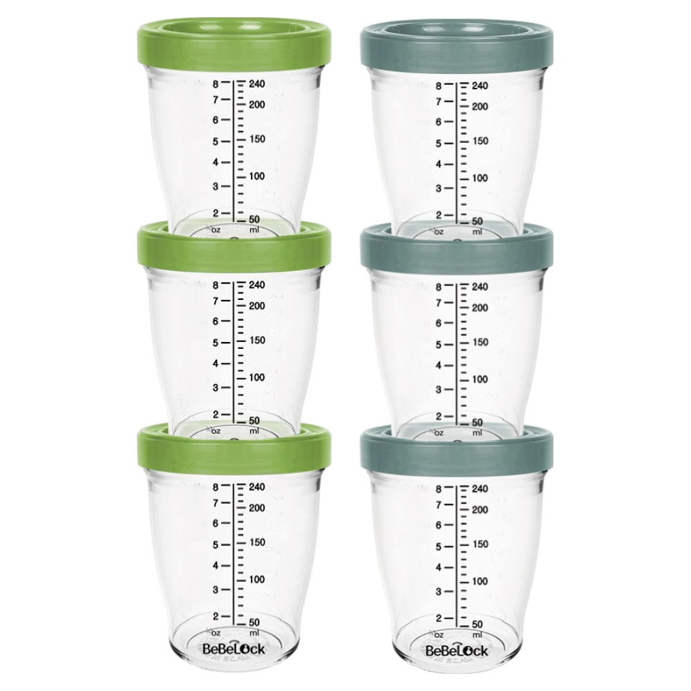[베베락] 포네르 트라이탄 이유식용기 240ml (3+3개입), 6개 16,000원