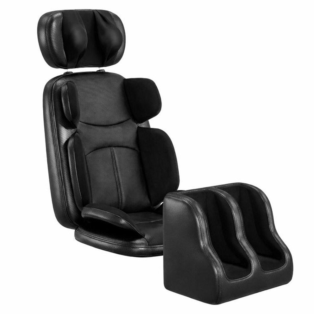 RELAXIT 안마의자 전신 마사지기 의자형 어깨 허리 발바닥 등받이 매트, 블랙, 프리미엄 171,700원