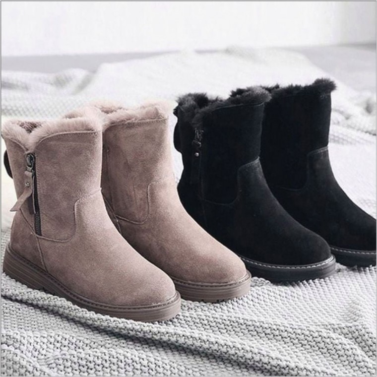 여자 부츠 겨울 털안감 스웨이드 방한 기모부츠 45,730원