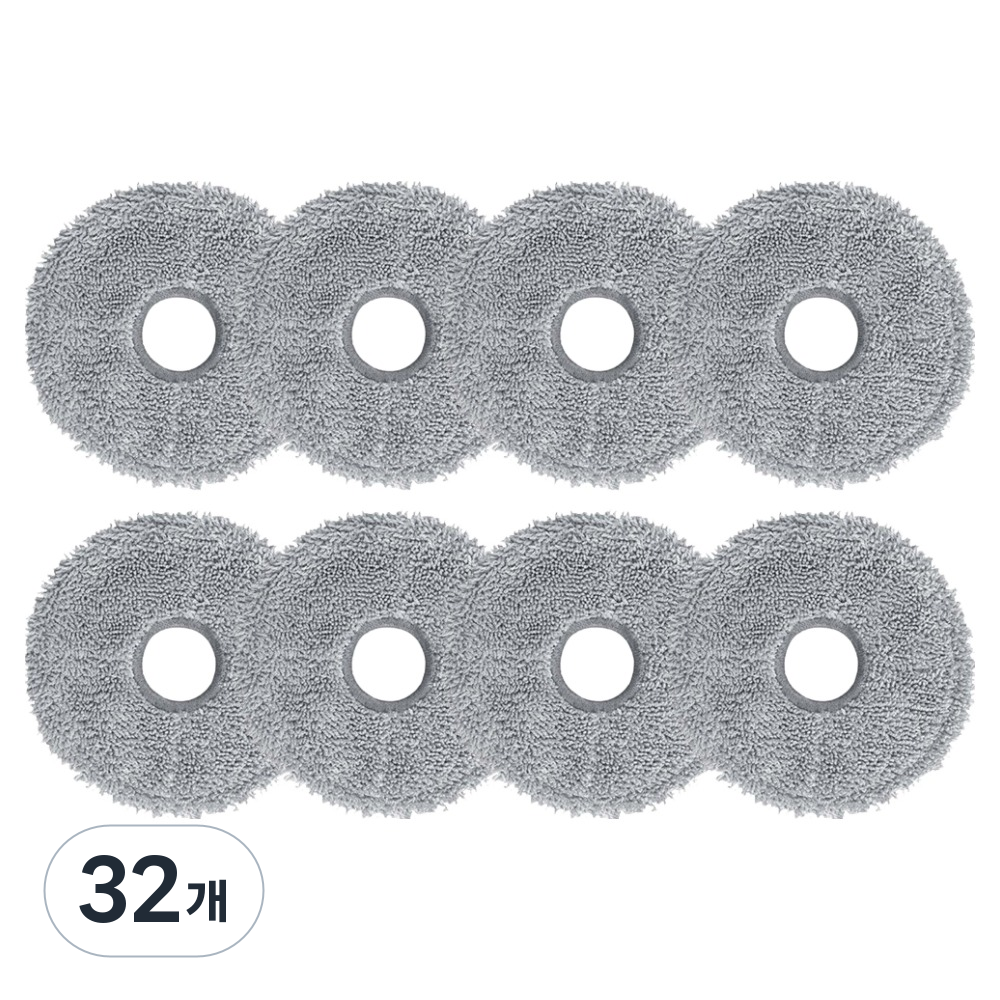 멋진공간 로보락 Q revo Q revo S Edge C Curv 호환 물걸레, 단일상품, 32개 48,640원