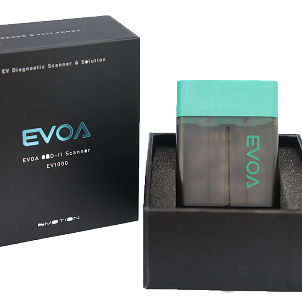 [EVOA이보아] 자동차 전기차 OBD 진단 스캐너 블루투스 차량 진단기 배터리 진단, 1개, EV9 77,580원