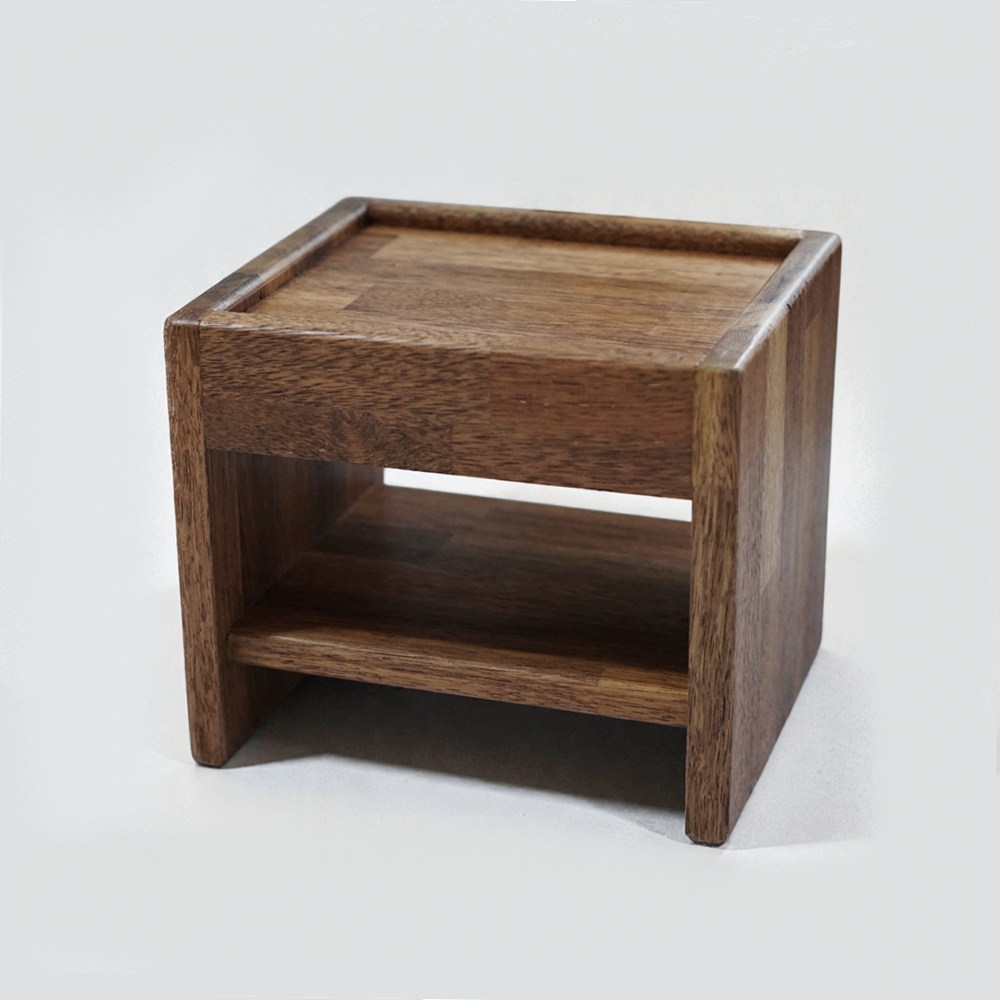 대형견 강아지 대형묘 반려동물 원목 맞춤 식탁 밥그릇 높이 조절 식기 소우드 스탠다드, 1개, 18cm 77,600원